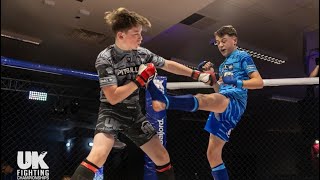 Aiden Scott vs Ethan Emmott  UKFC 34 Juniors [upl. by Yanffit267]