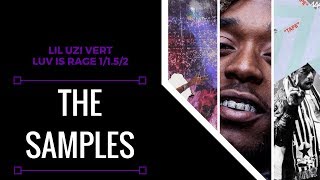 Samples From Lil Uzi Vert  Luv Is Rage 1152  XSamples [upl. by Anircam]