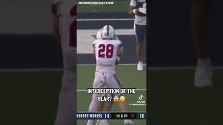 The BEST interception you’ll see in 2024 collegefootball footballshorts shortsvideo cfb [upl. by Sirroned]