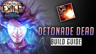 PoE 322 STILL STRONGEST STARTER  Detonate Dead Ignite Elementalist – Build Guide [upl. by Garibald]