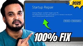 ✅How To Fix Startup Repair Couldn’t Repair Your PC In Windows 1011 [upl. by Iver]