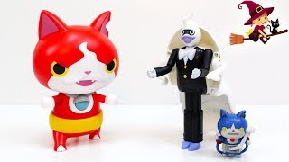 Yokai Watch Muñecos de Jibanyan y Whisper [upl. by Iveel]