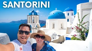 BLUE DOMES amp SUNSET VIEWS  SANTORINI TRAVEL VLOG [upl. by Atiloj664]