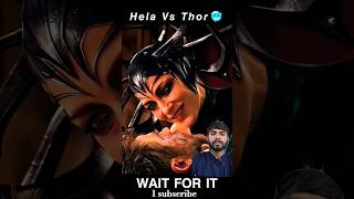 hela vs thormarvel hela thor loki mcu marvelstudios shorts youtube ytshorts youtubeshorts [upl. by Llekram640]