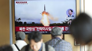 Nordkorea testet Interkontinentalrakete [upl. by Chute]