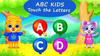 Touch the Alphabet Letters with Lucas and Ruby  ABC Kids  RV AppStudios Games [upl. by Flanigan]