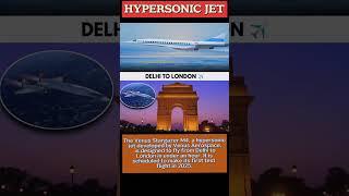 HYPERSONIC JET viralvideo youtubeshorts jet delhi london [upl. by Melina]