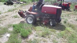 Toro Reelmaster 6500D Diesel Fairway Mower Mow amp Verti Cutting reels Verticut [upl. by Ahsyas158]