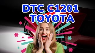 dtc c1201 toyota [upl. by Tarttan]