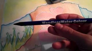 Woodless Watercolor Pencil Tutorial amp Product Review [upl. by Clay]