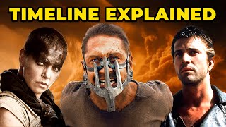 Complete MAD MAX Timeline Recapped [upl. by Burrows]