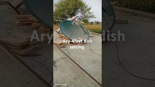 4feet dish setting aapstar 76 [upl. by Yecram]