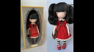 Gorjuss doll Ruby unboxing review Santoro London Paola Reina ENG [upl. by Anuahs]