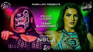 Tessa Blanchard vs Zeuxis Lucero [upl. by Osmen]