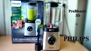 ProBlend6 3D PHILIPS ★ Kawa mrożona ★ Koktajle [upl. by Latnahs]