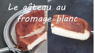 Le Gâteau au fromage blanc  aromatisé au citron [upl. by Nogem]