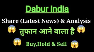 dabur india share price today I dabur india share news today l dabur india share latest news today [upl. by Nnaitak777]