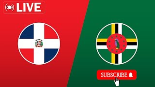 Dominican Republic vs Dominica Live Football Match today Live 2024 Nations League Live [upl. by Inalaehak]