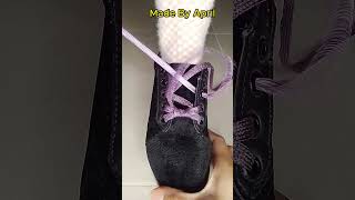 How to tie a Shoelace with Style  Cute and Creative way to Tie a Shoelace tknot shoelacetiestyle [upl. by Berri]