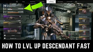 FASTEST WAY TO LEVEL UP ALL DESCENDANTS  THE FIRST DESCENDANT [upl. by Daberath]