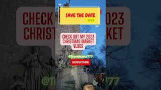 SAVE THE DATE 2024 NYC Christmas Market Opening Dates christmasmarkets nyc [upl. by Ettezyl]