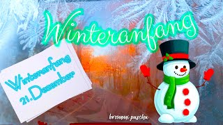 Winteranfang  Die 4  Jahreszeit [upl. by Lorrie467]