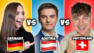 ONE language FIVE dialects German vs Austrian vs Swiss  Feli from Germany [upl. by Rosene]