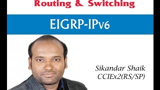 EIGRPIPv6  Video By Sikandar Shaik  Dual CCIE RSSP  35012 [upl. by Berti]