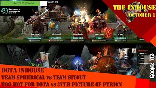 FULL VOD PFlax casts the Dota 2 Inhouse Oct 1 2024  quotINHOUSES TUESDAY in support of Sarcoma UKquot [upl. by Anelah]