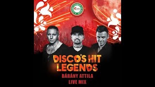 Bárány Attila Live Mix  Discos Hit Legends Csabai Kolbászfesztivál 2024 10 27 [upl. by Tj]