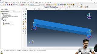 Applying Boundary Conditions in AbaqusCAE  Abaqus tutorials [upl. by Virginia]