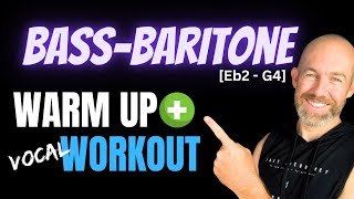 BASSBARITONE Vocal Exercises Daily WARM UP  Workout [upl. by Yesima]