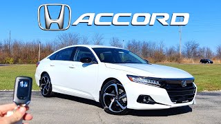 2022 Honda Accord  Is This Still a MidSize Sedan LEADER [upl. by Esined377]