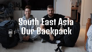 Whats in our bag  3 Months backpacking in South East Asia NL [upl. by Rosenquist162]