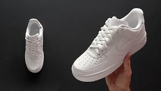 How to Diamond Lace Your Nike Air Force 1 [upl. by Derry941]