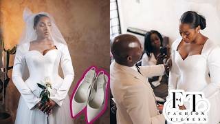 Dimma Umeh Wore this Pair of Expensive 15 Million Naira Shoes on Her Wedding Day  Watch the Event [upl. by Eibrik]