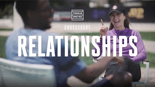 CrossCourt  Episode 1  Elina Svitolina and Gael Monfils Relationships [upl. by Notsnorb128]