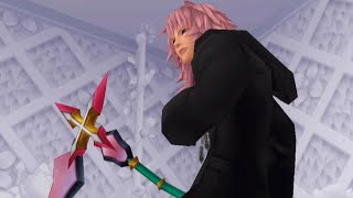 Marluxia Boss Fight First Form  Kingdom Hearts Chain of Memories [upl. by Aleehs]