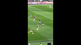 Michail Antonio scores our fastest Premier League Goal ⏱️ westham premierleague football [upl. by Marsland]