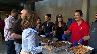 Legion of Mars Krewe serves veterans and staff at VA Hospital for Veterans Day [upl. by Ayerf]