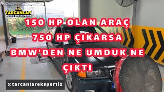 BMW’DEN Bİ CANAVAR ÇIKTI 150HP OLAN ARAÇ 750 HP ÇIKTI 😀 [upl. by Eedrahc106]