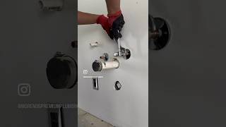 How to install shut off valves for sink howto plumber plumbing diy fyp [upl. by Keating]