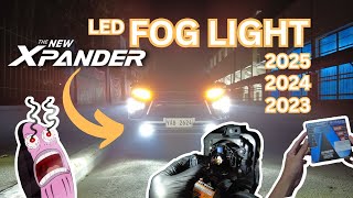 Xpander 2025 2024 2023 LED Fog Light UPGRADE  DIY [upl. by Einaffyt]