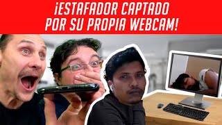 Cazando ESTAFADORES a través de su propia WEBCAM 🕵️‍♂️💥 [upl. by Annert]