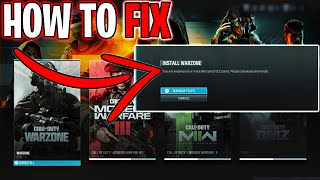 How to fix MISSING DLC Data packs in Warzone [upl. by Eirtemed636]