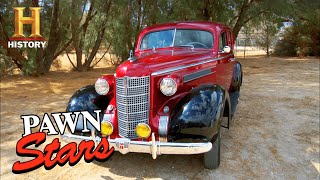 Pawn Stars Seller REFUSES TO BUDGE on 1937 Oldsmobile Price Season 5  History [upl. by Patti345]