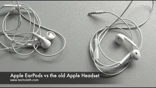 New EarPods vs the old Apple Headset [upl. by Mada457]