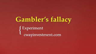 Gambler’s fallacy [upl. by Rhyner]