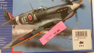 172 Revell Spitfire mk V unboxing [upl. by Helgeson]