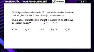 Sayı Problemleri Test 1 Soru 11 [upl. by Altaf]